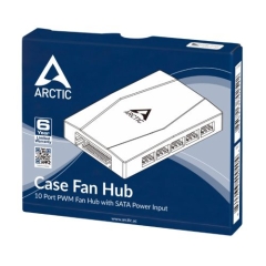 Arctic 10-port PWM Fan Hub with SATA Power